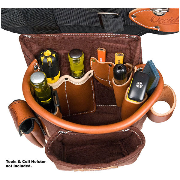 Occidental tool outlet pouch