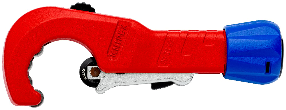 TubiX® Pipe Cutter with QuickLock mechanism for one-handed pipe adjustments.