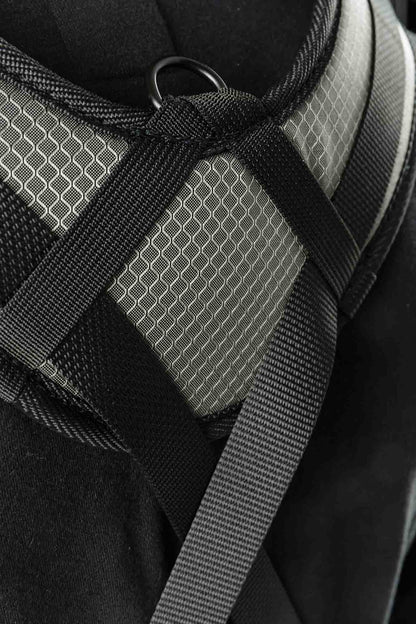 Diamondback's premium Deluxe Suspenders with enhanced comfort padding, shoulder lock adjustments, and compatibility with 4"-6" and Cavetto belts